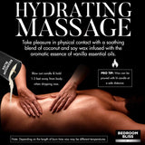 Vanilla massage candle