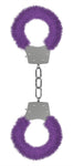 Pleasure Handcuffs Furry - Purple OU-OU004PUR