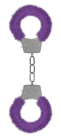 Pleasure Handcuffs Furry - Purple OU-OU004PUR