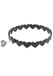 Heart Day Collar - Black SS09850