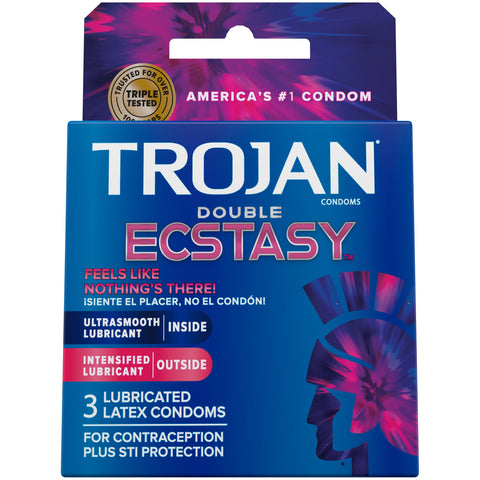 Trojan Double Ecstasy - 3 Pack TJ01961