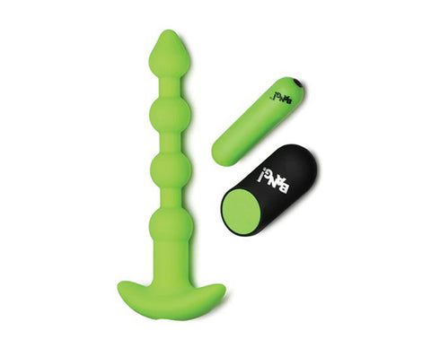 Glow in the Dark Anal Beads - Green BNG-AH461