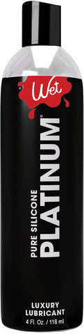 "Wet Platinum - Luxury Silicone Based Lubricant 8 Oz WT27006"