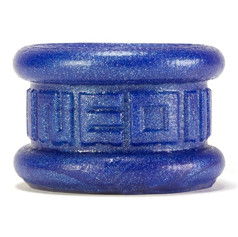 "Neo 1.25 Inch Short Ball Stretcher Squishy Silicone - Blue Balls OX-1258-BLB"