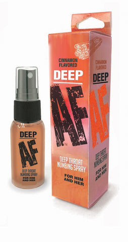 "Deep Af Deep Throat Numbing Spray - Cinnamon - 1 Fl. Oz. LG-BT613"