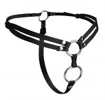 Unity Double Penetration Strap on  Harness SU-AD918