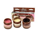 Erotic Lovers Chocolate Body Paint - Neapolitan - White Chocolate, Milk Chocolate and Strawberry - (3 Pack)