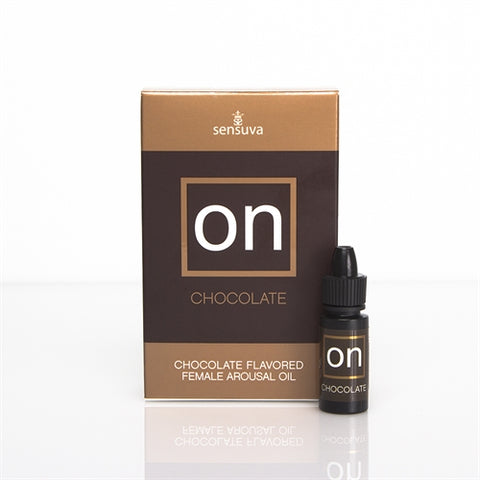 "On Chocolate Flavored Arousal Oil - Medium Box - 0.17 Fl. Oz. Box SEN-VL174L"