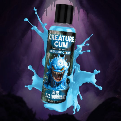Creature Cum Blue Water-Based Lubricant 4oz