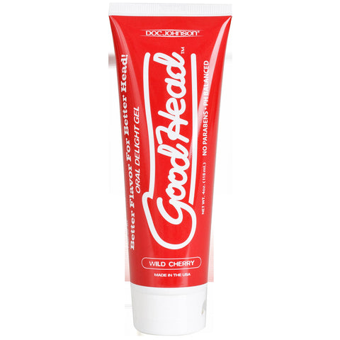 "Good Head Oral Delight Gel 4 Oz - Wild Cherry DJ1360-02"