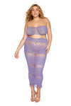 Bodystocking Gown - Queen Size - Lavender Haze DG-0506XLAVHZQ