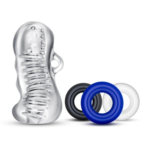 Quickie Kit - Jerk Off - Clear BL-50139