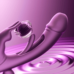 Trilux - App Controlled Rabbit Vibrator - Purple