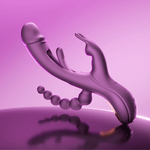 Trilux - App Controlled Rabbit Vibrator - Purple
