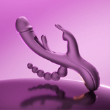 Trilux - App Controlled Rabbit Vibrator - Purple