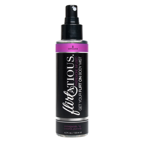 Flirtatious Pheromone Infused Body Mist - Pomegranate, Fig, & Plumeria - 4.2 fl.oz /125ml SEN-VL548