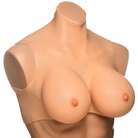 "Perky Pair G-Cup Silicone Breasts - Light MS-AH316"