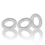 Willy Rings 3-Pack Cockrings - Clear OX-3047-CLR