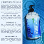 Passion Natural Water Based Lubricant with pump - 16 Oz
