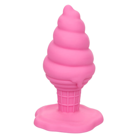 "Naughty Bits Yum Bum Ice Cream Cone Butt Plug - Pink SE4410413"