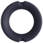 Merci - the Paradox - Silicone Covered Metal Cock  Ring - 50mm - Black DJ2402-40-BX