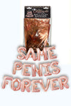 Glitterati Same Penis Balloon Banner - Pink LG-CP1100