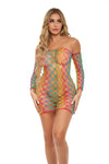 "Taste the Rainbow Dress and Sleeves - Rainbow PKL-25124RNBWOS"
