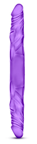 "B Yours 14 Inch Double Dildo - Purple BL-29751"