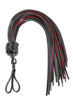 Saffron Finger Flogger - Black/red SS48022