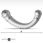 Silver Crescent - 10x Dual Ended Vibra Silicone
