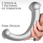 Silver Crescent - 10x Dual Ended Vibra Silicone