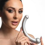 Silver Crescent - 10x Dual Ended Vibra Silicone