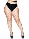 Fence Net Pantyhose - Queen - Black LA-9905QBLKQ