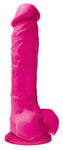 Colours Pleasures - 8 Inch Dildo - Pink NSN0405-24