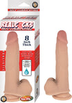 Realcocks Self Lubricating 8 Inch Thick - White NW2936