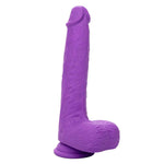 Rechargeable Gyrating and Thrusting Silicone Studs - Purple SE0251103