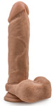 Dr. Skin Silicone - Dr. Julian - 9 Inch Dildo With Suction Cup - Mocha BL-15637