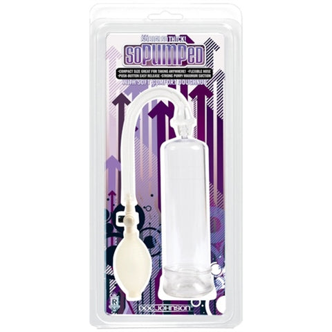 "So Pumped Penis Pump Without Sleeve - Clear DJ7808-12"