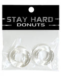 Stay Hard Donuts - 2 Pack - Clear SI-95004