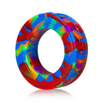 "Pig-Ring Comfort Cockring - Rainbow OX-1072-BOW"