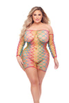 "Taste the Rainbow Dress and Sleeves - Rainbow PKL-25124XRNBWOS"