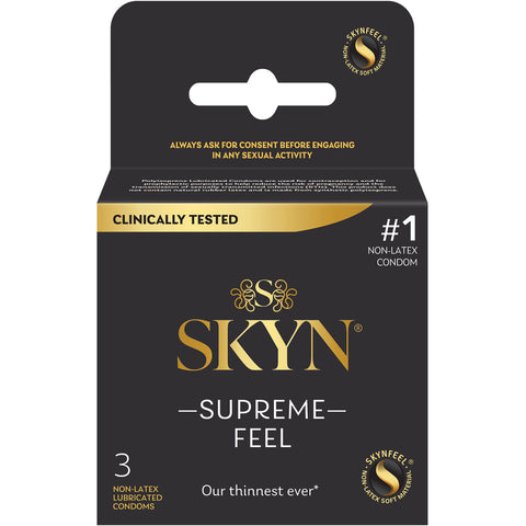 Skyn Supreme Feel 3 Count Condoms PM00166