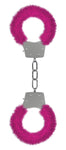 Pleasure Furry Handcuffs - Pink OU-OU004PNK