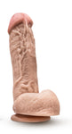 Dr. Skin - Mr. D - 8.5 Inch Dildo With Balls - Beige BL-15453