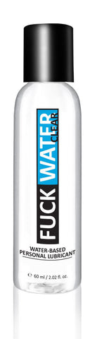 "Fuck Water Clear 2oz Water Based Lubricant FW-C2"