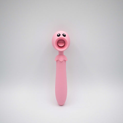 "Lick n' Stick Clit Flicker and G-Spot Vibrator - Pink LAK-9097"