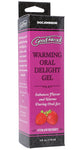 Goodhead - Warming Oral Delight Gel -  Strawberry - 4 Fl. Oz. DJ1361-13-BX