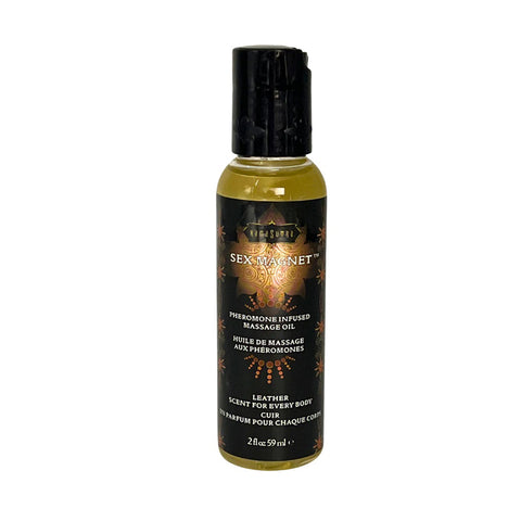 "Leather Sex Magnet Massage Oil 2oz KS-12074"
