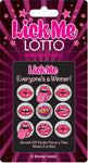 Lick Me Lotto 12 Winning Tickets! LG-BG069