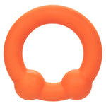 Alpha Liquid Silicone Dual Ball Ring - Orange Orange SE1492122